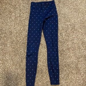 Fabletics Navy stars high waisted leggings